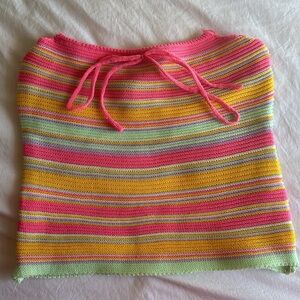 Colorful SHEIN tube top